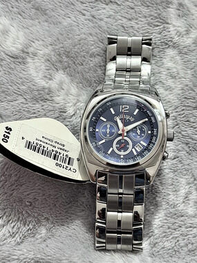 Callaway CY2100 Chronograph Watch Men's Silver Watch